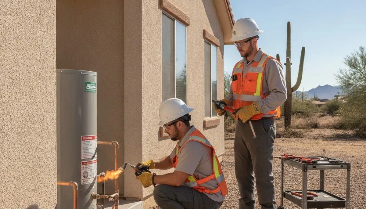 Plumbing repair service in Chandler, AZ for residential and commercial plumbing needs
