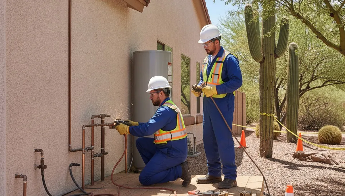 Plumbing repair service in Chandler, AZ for local residential and commercial plumbing issues